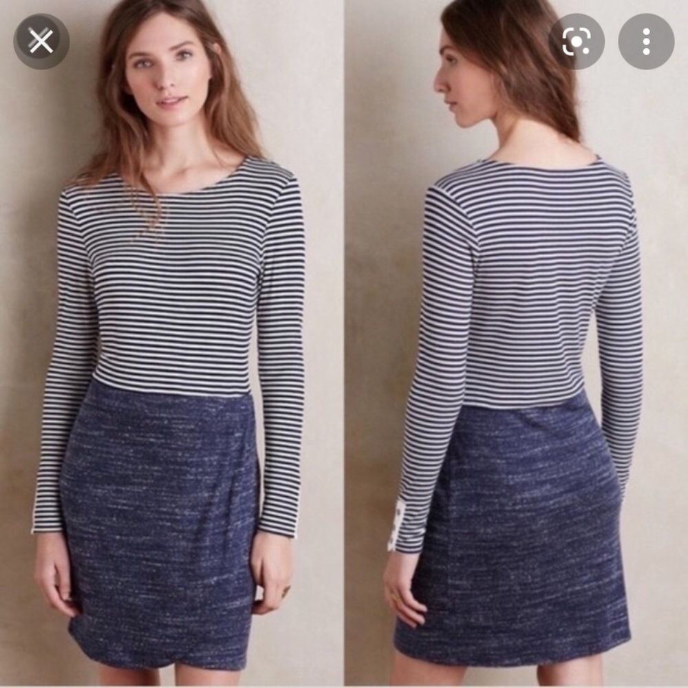 Dolan Left Coast Collection Striped Dress